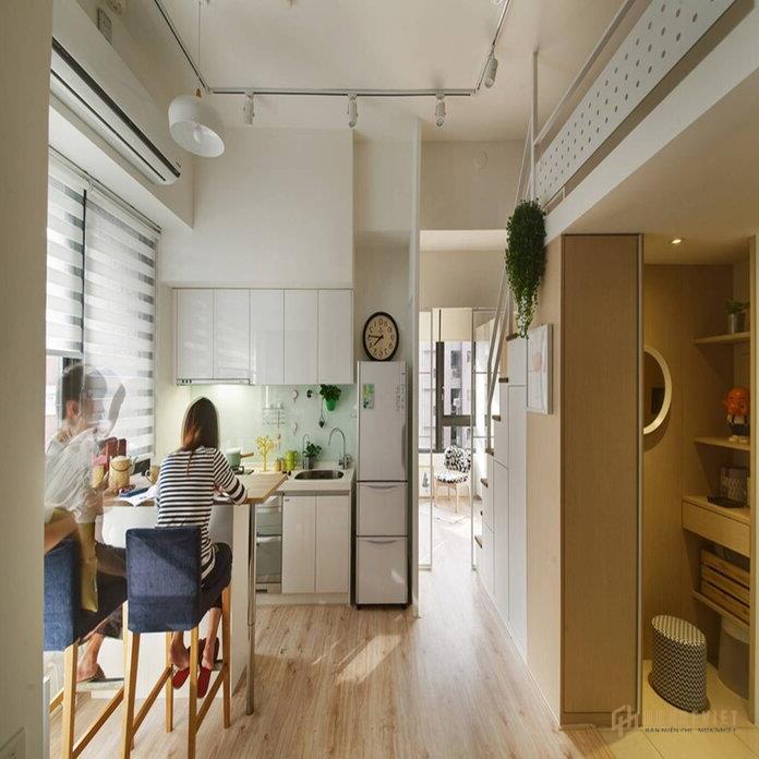 Ảnh 13: Căn hộ chỉ 45m2 nhưng đầy đủ tiện nghi