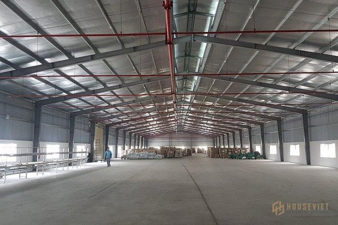 Mô hình nhà xưởng 1200m2