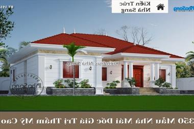 Ấn tượng với 350+ mẫu nhà mái dốc 1-2-3 tầng giá trị thẩm mỹ cao đẹp như tranh