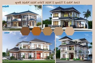 Khám phá 99 mẫu nhà 2 tầng 2 mặt tiền mái Nhật lý tưởng cho gia đình 3 thế hệ