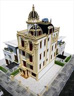 Thiết kế kiến ​​trúc biệt thự cổ điển đẹp