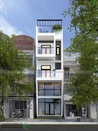 Mẫu thiết kế nhà phố 3 tầng có gác lửng 4x15m NDNP3T59