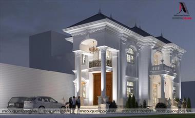 Thiết kế biệt thự cao cấp phong cách tân cổ điển