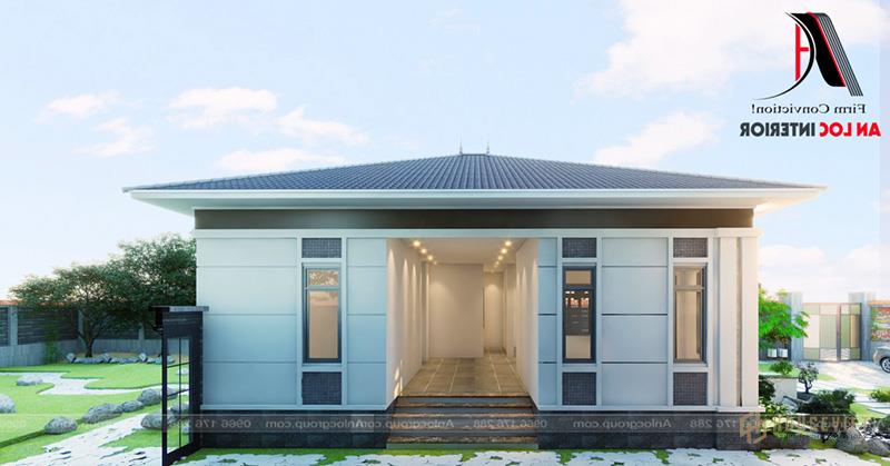 Lối vào sau nhà sang trọng như bước vào một lâu đài rực rỡ.