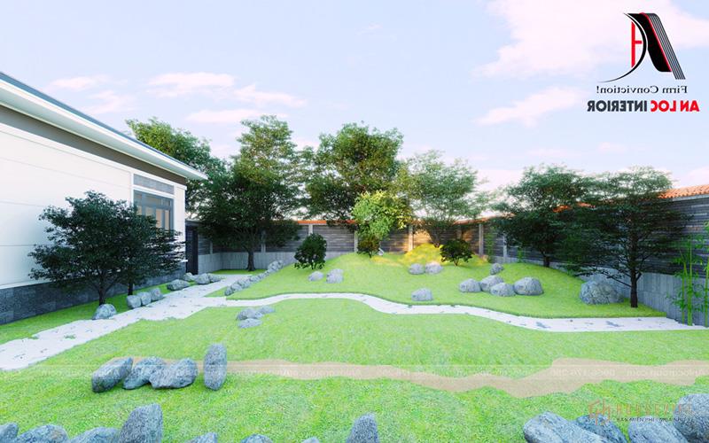 Gia chủ có thể thư giãn, tổ chức tiệc ngoài trời ở khu vực sân sau của ngôi nhà