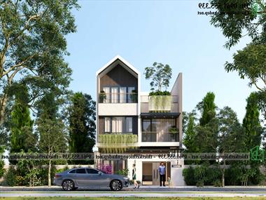 Biệt thự 3 tầng hiện đại 8x14m tại Quảng Ninh NDNP3T72