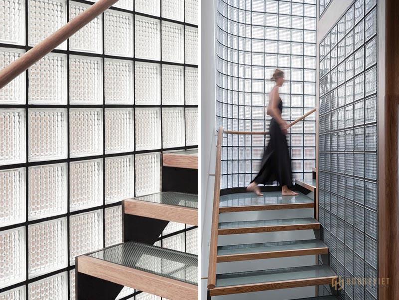 Gạch bóng kiếng xuyên sáng khẳng định ưu điểm của vật liệu nội thất hiện đại