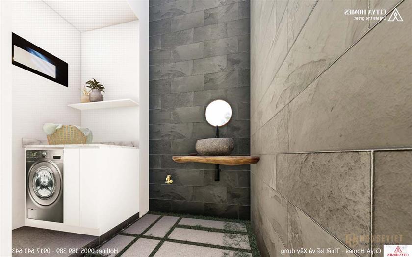 Sân sấy đầy đủ Thuận tiện khi có không gian mở