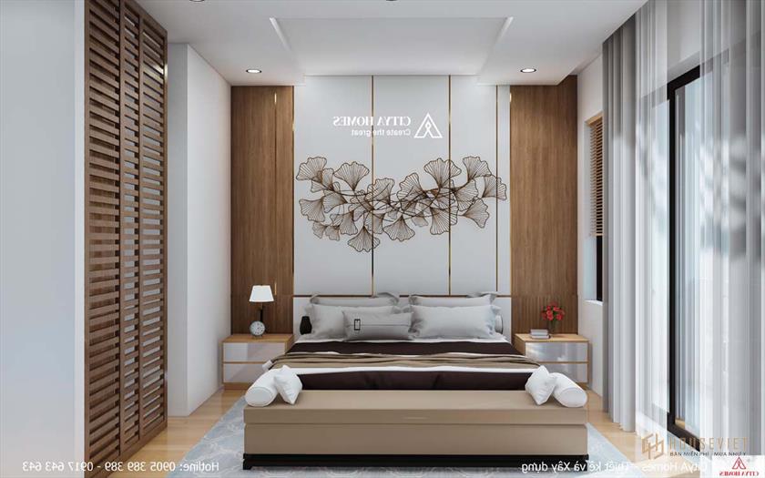 Phòng ngủ đầy đủ tiện nghi với các mẫu trang trí tao nhã