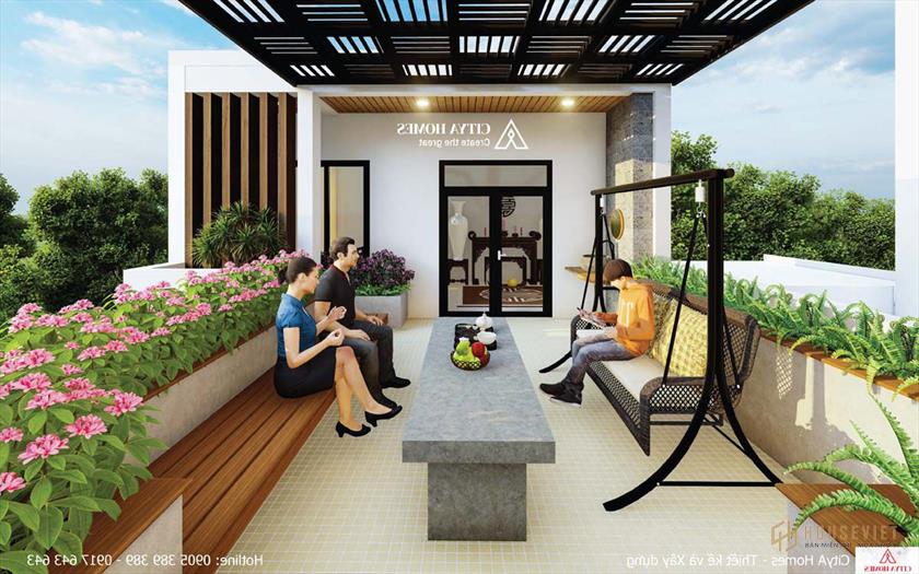 Tầng Thượng Là Không Gian sum họp của Ba Thế Hệ Thành Viên Trong Gia Đình