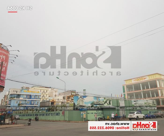 19 Hình ảnh thực tế thi công khách sạn 5 sao và trung tâm phức hợp thương mại tại Đồng Tháp sh ks 0064