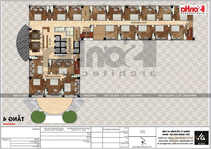 11 Chức năng tầng trệt lầu 4, khu phức hợp thương mại, khách sạn 5 sao Đồng Tháp sh ks 0064