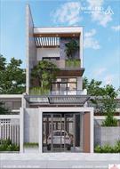 Mẫu Nhà Phố 3 Tầng Tại Đà Nẵng - Khách Trường Vũ