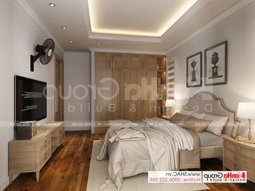 Sống chất cùng phong cách hiện đại trong nội thấy phòng ngủ biệt thự tân cổ điển tại Sài Gòn 