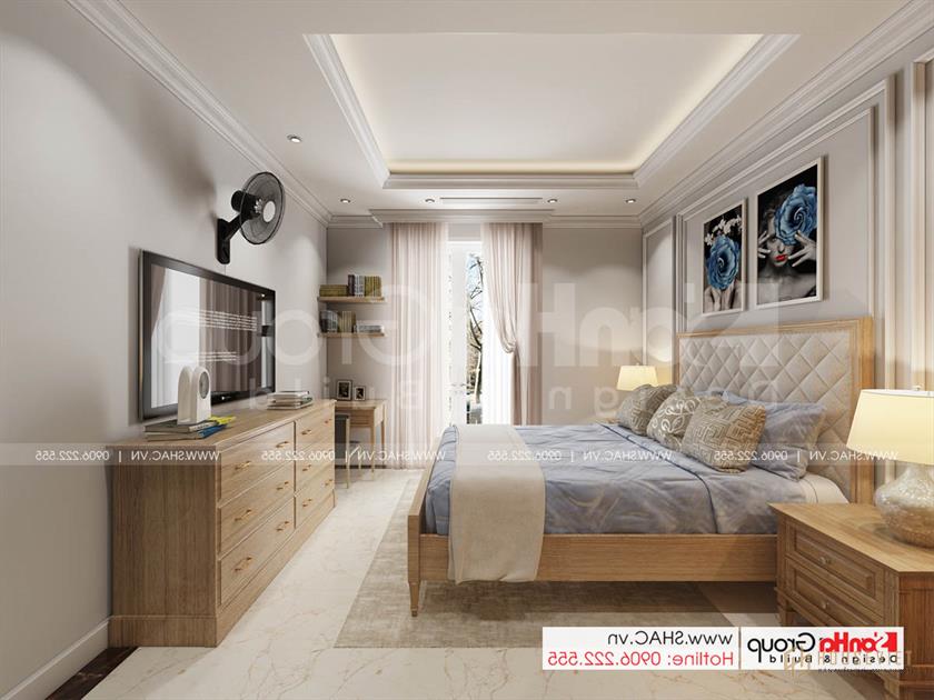 Không gian bừng sáng cùng phong cách tân cổ điển đẹp tinh tế trong biệt thự 