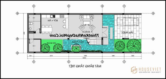 Mat Bang Nha Pho 7x20m