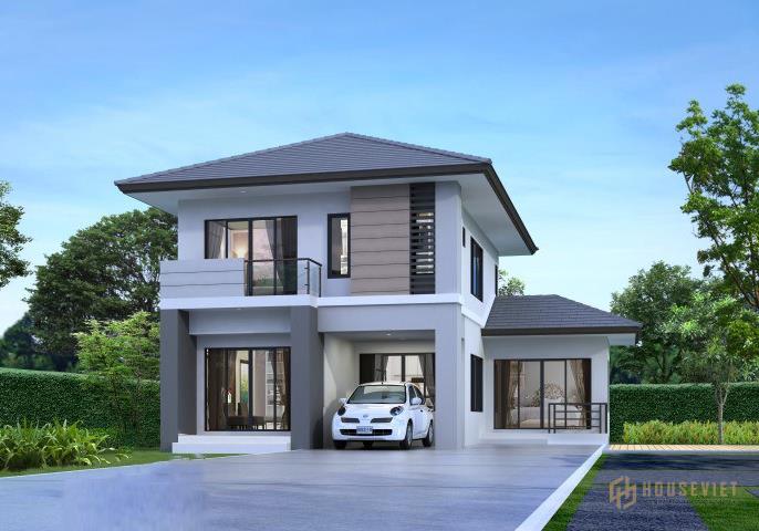 Biệt thự 2 tầng 5 phòng ngủ