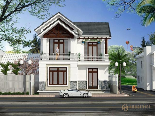Biệt thự 2 tầng 5 phòng ngủ