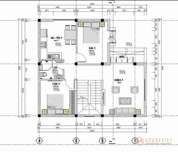 Biệt thự 2 tầng 5 phòng ngủ