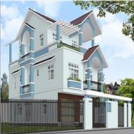 Mẫu thiết kế nhà 3 tầng 2 mặt tiền đẹp và thoáng.