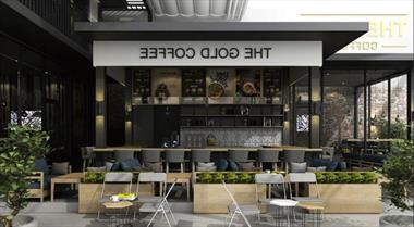 Mẫu thiết kế quán cafe diện tích 150m2 trông thật tuyệt vời