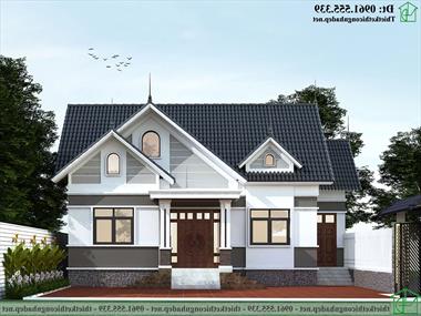 Nhà cấp 4 mái thái đẹp 12x10m ở Đông Hưng Thái Bình NDNC4175