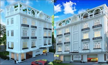 Bản vẽ khách sạn 5 tầng theo tiêu chuẩn mini 2 sao chị Thảo