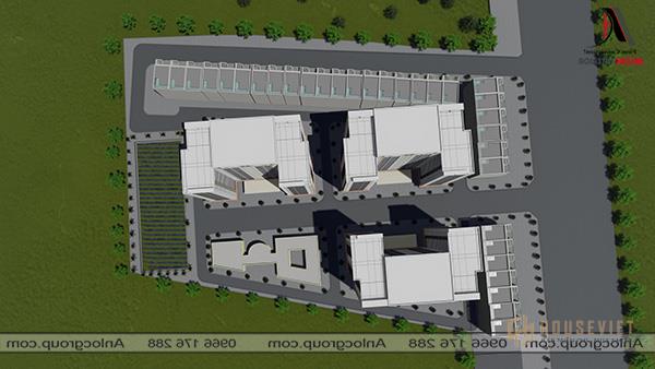 Thiết kế kiến ​​trúc dự án chung cư Giai Phạm, Yên Mỹ, Hưng Yên