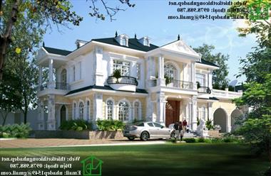 Nhà ống 2 tầng kiểu Pháp, đặc điểm kiến ​​trúc và lưu ý khi thi công