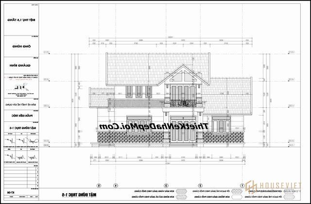 ban ve biet thu vuon 1.5 tang