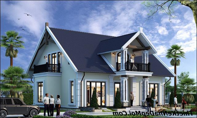 Nha mai thai 1.5 tang dep