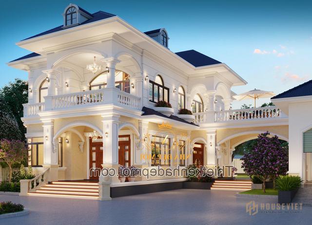 Biệt thự nhà vườn 2 tầng 4 phòng ngủ 10x18m