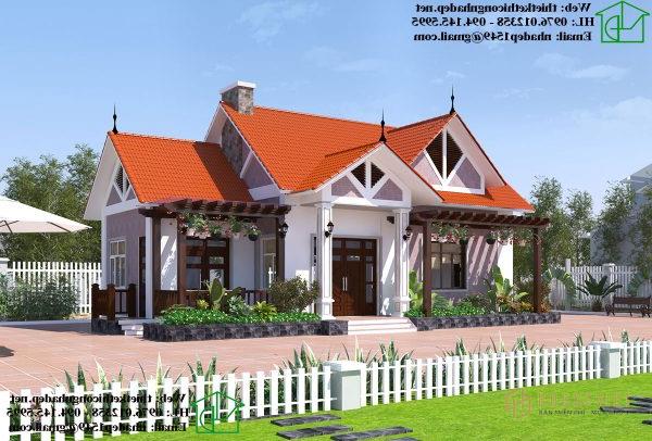 Mẫu nhà cấp 4 đẹp giá rẻ NDNC469