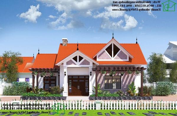 Thiết kế thi công mẫu nhà cấp 4 đẹp giá rẻ NDNC469