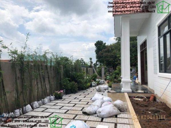 Sân vườn đẹp nhà cấp 4 NDTKNT3