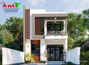 Cùng Tân Á tham khảo mẫu biệt thự mái bằng hiện đại tại Quảng Yên, Quảng Ninh-MS: CC190