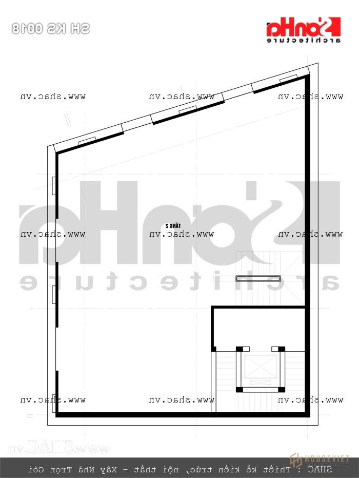 Mặt bằng tầng 2 khách sạn Sơ đồ tầng 2 của khách sạn