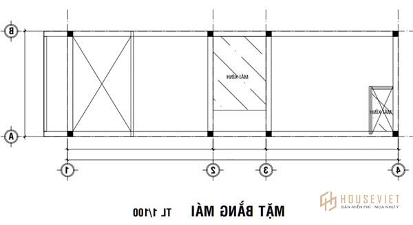 Tầng mái hút mắt mang đến không gian sống ấn tượng, hiện đại