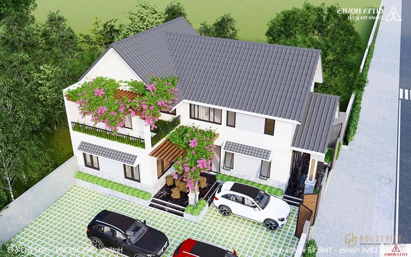 Mẫu nhà phố 10x17 mái thái được ưa chuộng nhất