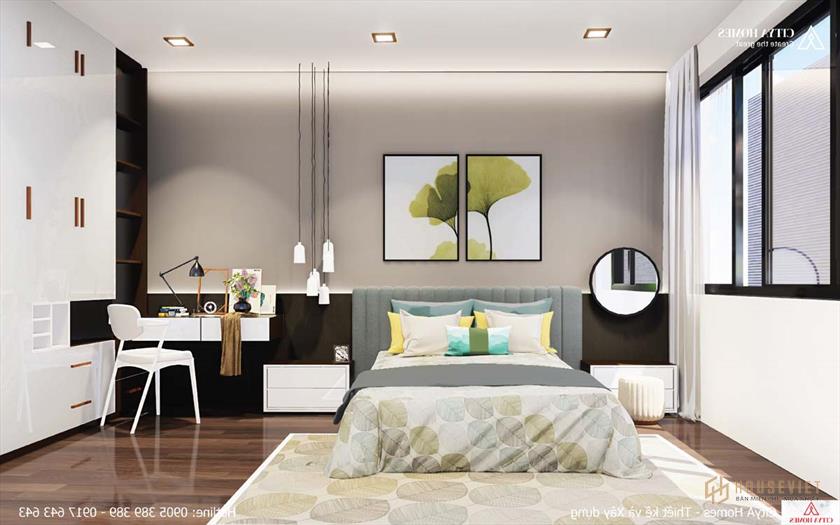 Nội thất phòng khách tối giản mang đến không gian rộng và thoáng