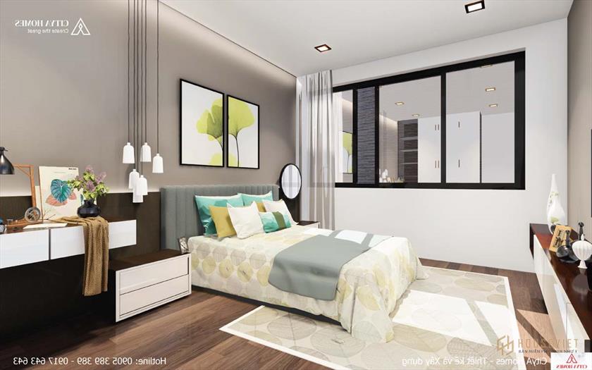 Trang trí nội thất phòng ngủ thu hút mọi ánh nhìn