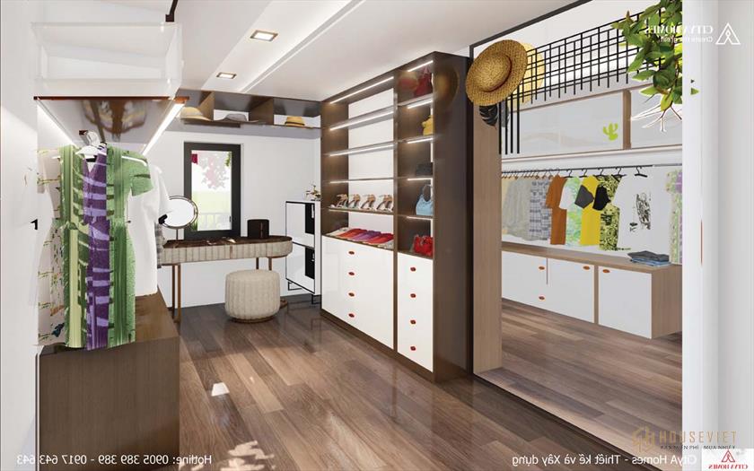 Thiết kế phòng thay đồ tiện lợi