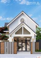 Mẫu Nhà Cấp 4 Mái Thái Có Tầng Lửng Đẹp Lấp Lánh - Khách Chị Oanh Ở Huế