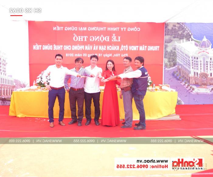 Khoảnh khắc ấn tượng của Sơn Hà Architecture với đại diện nhà đầu tư 