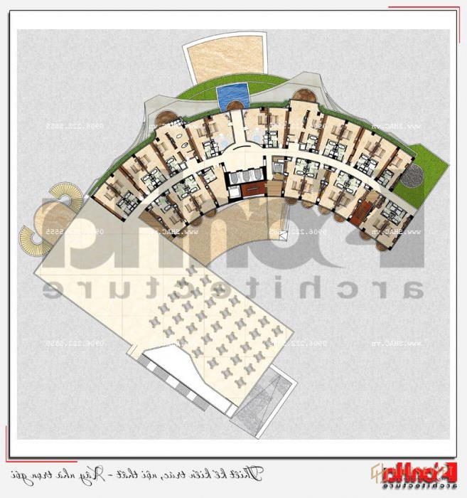 16 Mặt bằng công năng tầng 4 5 6 7 8 khách sạn 5 sao tại phú yên sh ks 0059