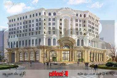 Dự án Trung tâm TMDV ô tô, khách sạn và văn phòng cho thuê Dũng Tiến do Sơn Hà Architecture thiết kế – SH KS 0062