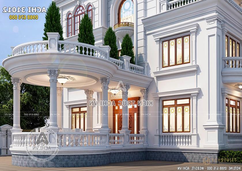 Chòi thư giãn với kiến trúc tân cổ điển độc đáo Chòi thư giãn với kiến trúc tân cổ điển độc đáo