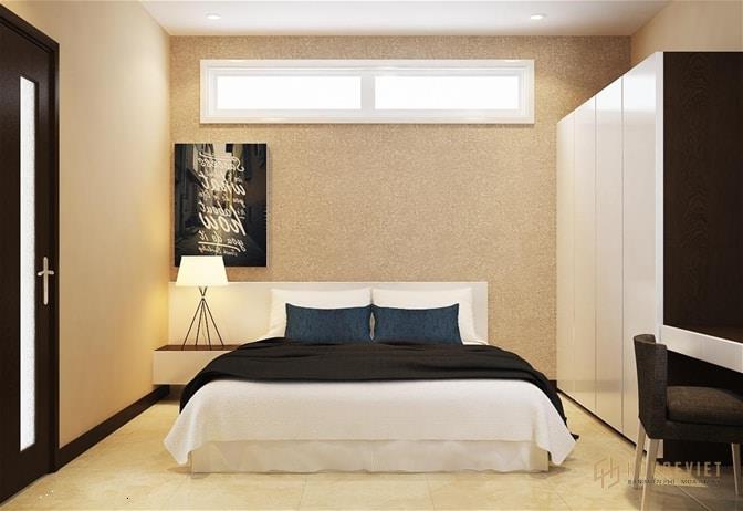 Phòng ngủ tối giản, ấm áp và yên tĩnh mang đến giấc ngủ ngon