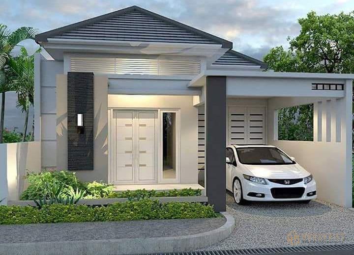 Mẫu thiết kế nhà ống 1 tầng 60m2 2 phòng ngủ Anh Quang, Hà Nội