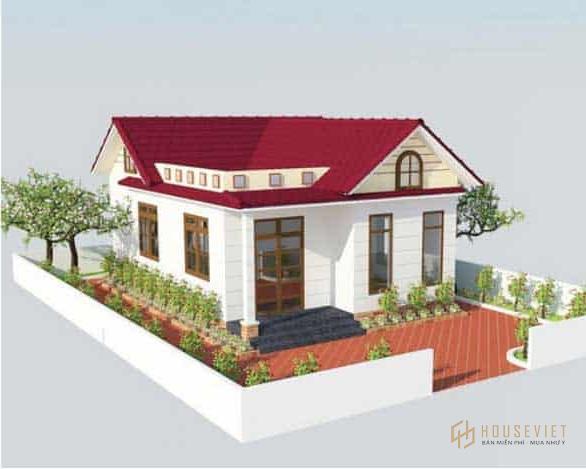 Mẫu thiết kế nhà ống 1 tầng 60m2